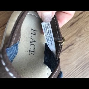 Children's Place Shoes - Boys sandals Blue never worn, Brown worn twice Children's Place Shoes - Boys sandals Blue never worn, Brown worn twice